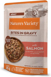 Nature's Variety Bites mit Huhn in Soße Katzenfutter Adult 22 x 85 g – Bild 1 von 1