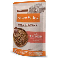 Produktbild von Nature's Variety Bites mit Huhn in Soße Katzenfutter Adult 22 x 85 g
