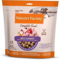 Produktbild von Nature's Variety Gefriergetrocknetes Alleinfutter für kleine Hunde Mini Truthahn Adult 120 g