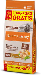 Nature's Variety Healthy Grains Adult Hundefutter Huhn für Medium und Maxi Hunde 12 kg – Bild 1 von 1