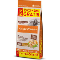 Produktbild von Nature's Variety Healthy Grains Adult Hundefutter Huhn für Medium und Maxi Hunde 12 kg