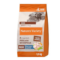 Produktbild von Nature's Variety Healthy Grains Hundefutter für Mini Erwachsene mit Fisch 1,5 kg