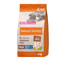 Produktbild von Nature's Variety Healthy Grains Kitten Katzenfutter mit Fisch für Kätzchen 3 kg - 3 kg