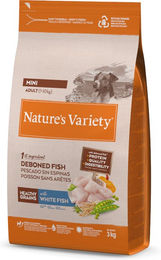 Nature's Variety Healthy Grains Mini Adult Hundefutter mit Weißfisch 3 kg - 3 kg – Bild 1 von 7