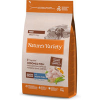 Produktbild von Nature's Variety Healthy Grains Mini Adult Hundefutter mit Weißfisch 3 kg - 3 kg