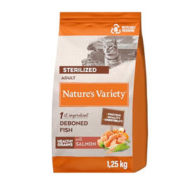 Nature's Variety Healthy Grains Sterilized Adult Katzenfutter mit Lachs 1,25 kg - 1,25 kg – Bild 1 von 7