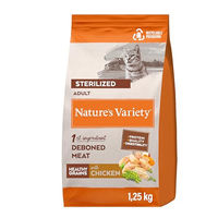 Produktbild von Nature's Variety Healthy Grains Trockenfutter für sterilisierte Katzen Adult Huhn 1,25 kg - 1,25 kg