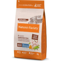 Produktbild von Nature's Variety Healthy Grains Trockenfutter für sterilisierte Katzen Weißfisch Adult 3 kg - 3 kg