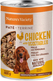 Produktbild von Nature's Variety Hundepaté Huhn Adult Glutenfrei 400 g
