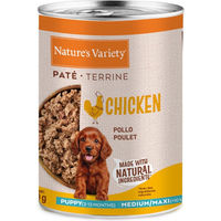 Produktbild von Nature's Variety Hundepaté Huhn für Welpen Glutenfrei 400 g