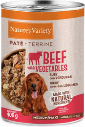 Produktbild von Nature's Variety Hundepaté Rind Adult Glutenfrei 400 g