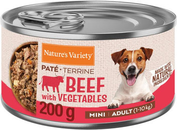 Produktbild von Nature's Variety Mini Paté Adult Rind Schwein Huhn Pute Glutenfrei 200 g