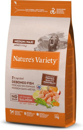 Nature's Variety No Grain Hundefutter Adult Medium/Maxi mit Lachs getreidefrei 3 kg - 3 kg – Bild 1 von 6