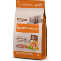 Produktbild von Nature's Variety No Grain Hundefutter Adult Medium/Maxi mit Lachs getreidefrei 3 kg - 3 kg