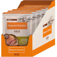 Produktbild von Nature's Variety No Grain Katzen Nassfutter Paté Huhn und Gans Adult 12 x 70 g getreidefrei - 12 x 70 g