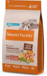 Nature's Variety No Grain Mini Welpen Trockenfutter Lachs 3 kg – Bild 1 von 4