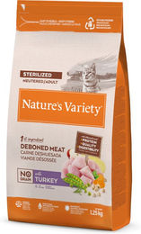 Produktbild von Nature's Variety No Grain Sterilized Adult Katzenfutter Truthahn getreidefrei 2 x 1,25 kg - 2 x 1,25 kg