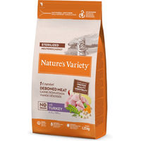 Produktbild von Nature's Variety No Grain Sterilized Adult Katzenfutter Truthahn getreidefrei 2 x 1,25 kg - 2 x 1,25 kg