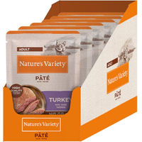 Produktbild von Nature's Variety Pâté Truthahn Getreidefrei Katzenfutter Adult 12 x 70 g - 12 x 70 g