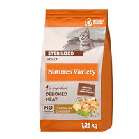 Produktbild von Nature's Variety Selected Katzen Trockenfutter Sterilisiert Adult Huhn Getreidefrei 1,25 kg - 1,25 kg