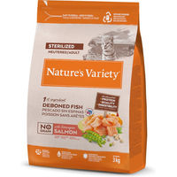 Produktbild von Nature's Variety Selected Sterilised Cat Food Adult Lachs Getreidefrei 3 kg - 3 kg