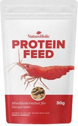NatureHolic Proteinfeed Pellets für Garnelen Krebse und Schnecken mit Insekten und Krill 30g – Bild 1 von 3