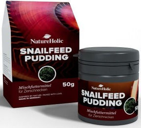 NatureHolic Schneckenfeed Pudding Gel-Futter mit Insekten 50g – Bild 1 von 2