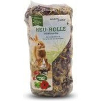 Produktbild von Naturhof Schröder Heu-Rolle mit Blüten-Dip für Nagetiere 200g - 200 g