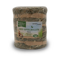 Produktbild von Naturhof Schröder Heu-Spielballen Natur Knabberspielzeug aus Heu und Gras - 150 g