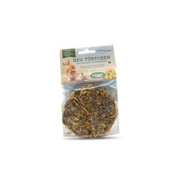 Produktbild von Naturhof Schröder Heu-Törtchen mit Löwenzahn und Ringelblume-Dip aus getrockneten Kräutern