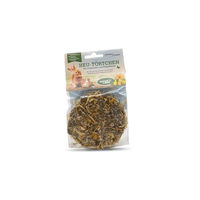 Produktbild von Naturhof Schröder Heu-Törtchen mit Löwenzahn und Ringelblume-Dip aus getrockneten Kräutern