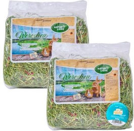 Naturhof Schröder Weserheu mit Blüten locker gestopft 2x500 g - 2 x 500 g – Bild 1 von 3