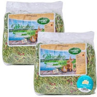 Produktbild von Naturhof Schröder Weserheu mit Blüten locker gestopft 2x500 g - 2 x 500 g