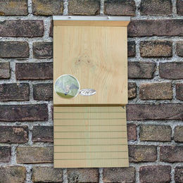 Naturholz Fledermauskasten als Nisthilfe für Fledermäuse in Antikas Optik – Bild 1 von 5