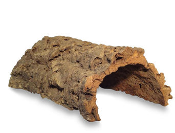 Naturkork Tunnel als Unterschlupf für Nager Reptilien und Vögel 30 cm lang – Bild 1 von 6