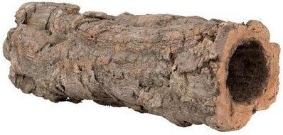 Natürliche Korkröhre aus Korkrinde als Terrarium Deko und Versteck für Reptilien und Nager 25 cm – Bild 1 von 2