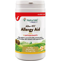 Produktbild von NaturVet Aller-911 Advanced Allergy Aid Funktionssnacks für Hunde getreidefrei und hypoallergen 180 Stück