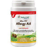 Produktbild von NaturVet Aller-911 Advanced Allergy Aid Funktionssnacks für Hunde getreidefrei und hypoallergen 70 Stück