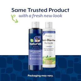 NaturVet Anti Diarrhoe Hilfe Verdauungsergänzung mit Kaolin und Pektin für Hunde und Katzen 236 ml - 250 g – Bild 1 von 8