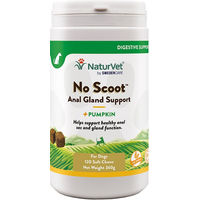 Produktbild von NaturVet No Scoot Funktionssnack Kauwürfel für Welpen zur Unterstützung der Magen-Darm-Verdauung 120 Stück