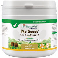 Produktbild von NaturVet No Scoot Sensitive Funktionssnack Kauwürfel für Welpen zur Magen-Darm-Unterstützung 60 Stück