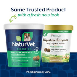 NaturVet Verdauungsenzyme mit Probiotika und Präbiotika für Hunde und Katzen 70 Stück – Bild 1 von 5