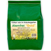 Produktbild von Natusat Atemfrei Gold Kräutermischung für Pferde zur Unterstützung der Atemwege 1000 g