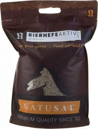 Natusat Bierhefe Aktiv Pellets mit Kieselgur Ergänzungsfutter für Pferde zur Haut Fell und Hufpflege 8 kg - 8 kg – Bild 1 von 9