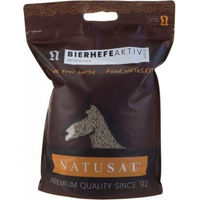 Produktbild von Natusat Bierhefe Aktiv Pellets mit Kieselgur Ergänzungsfutter für Pferde zur Haut Fell und Hufpflege 8 kg - 8 kg