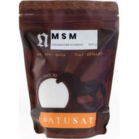 Produktbild von Natusat Bio MSM Methylsulfonylmethan zur Unterstützung von Gelenken, Haut, Fell und Verdauung 1000 g