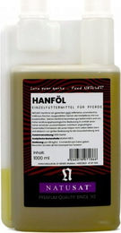 Natusat Hanföl Premium Haut und Fell Supplement 1000 ml – Bild 1 von 1