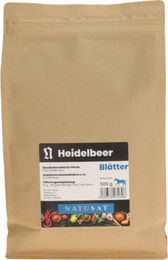 Natusat Heidelbeerblätter Lose 500 g zur Unterstützung der Stoffwechselfunktion – Bild 1 von 2
