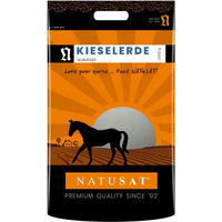 Produktbild von Natusat Kieselerde Mineralfutter für Pferde zur Unterstützung von Haut, Fell und Hufen 2500 g