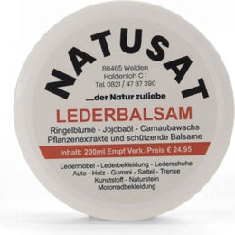 Produktbild von NATUSAT Lederbalsam Weiß 200 ml Sattelzubehör